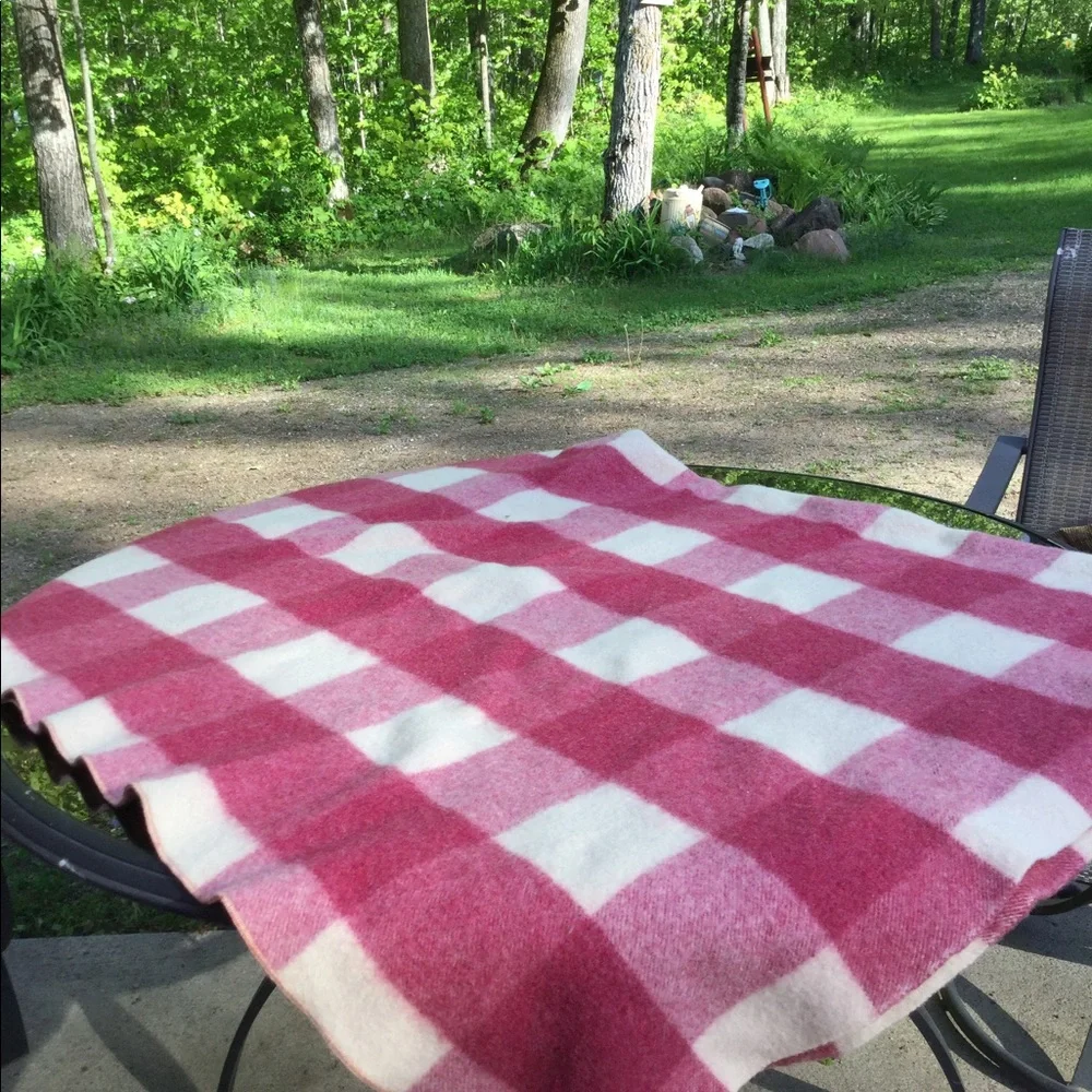 🪶 Vintage JACOBS OREGON WOOL PLAID BLANKET CIR 1927 Pendleton